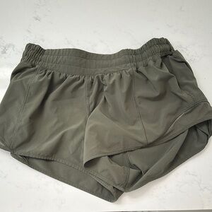 lululemon athletica Dark Green Athletic Shorts